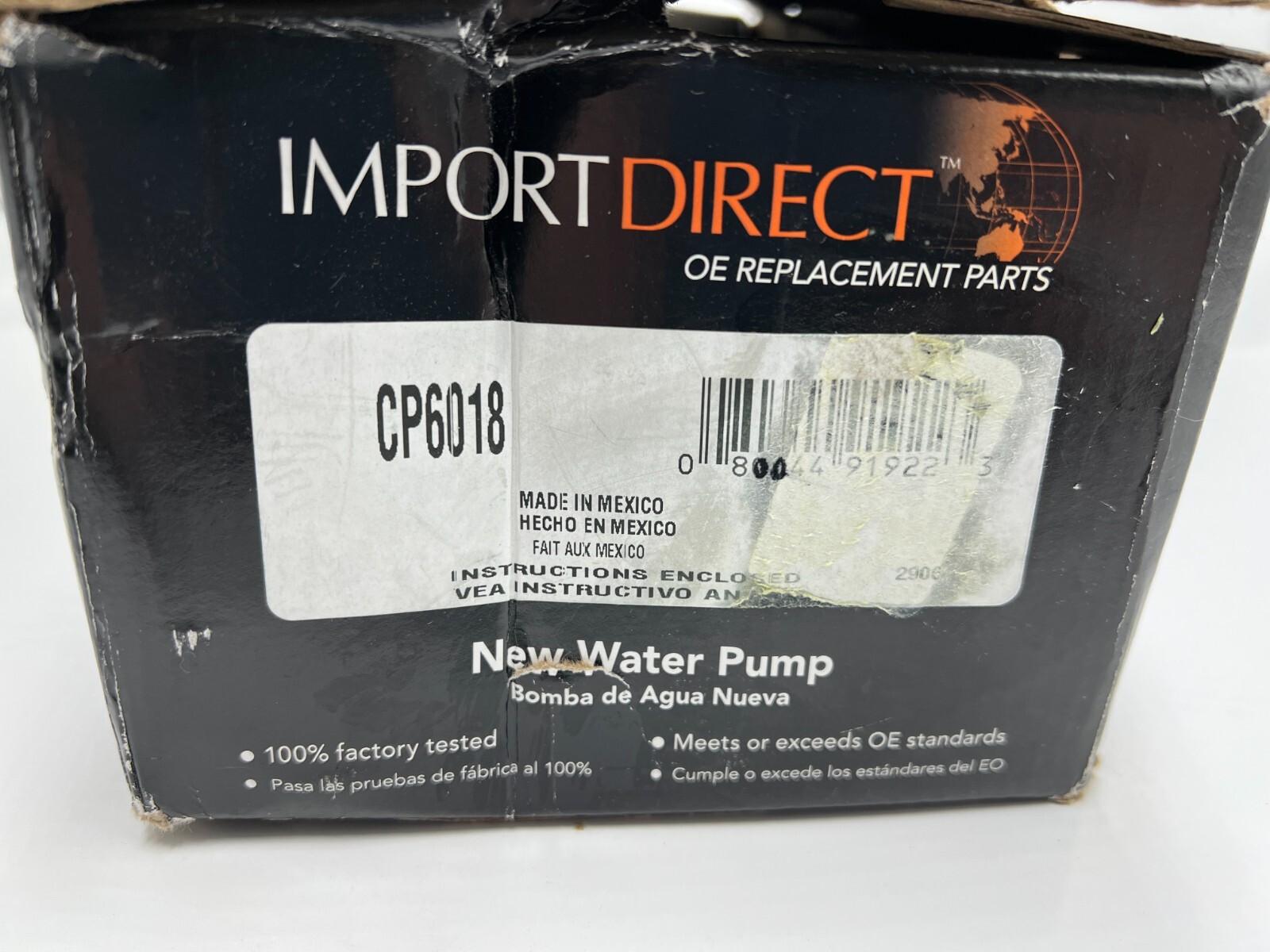 Import Direct CP6018 Water Pump Replacement for 2006-2008 Honda Fit Model