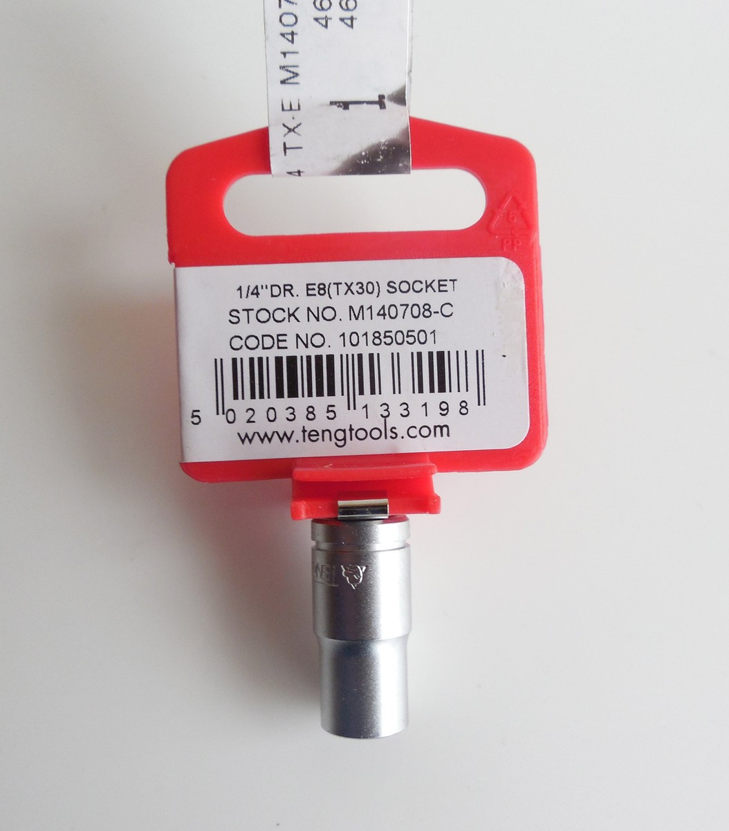 Tengtools Steckschlüssel TX-E 1/4