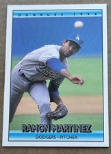 Ramon Martinez 1992 Donruss #656 Los Angeles Dodgers
