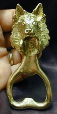 BELGIAN SHEEPDOG Bottle Opener in Bronze