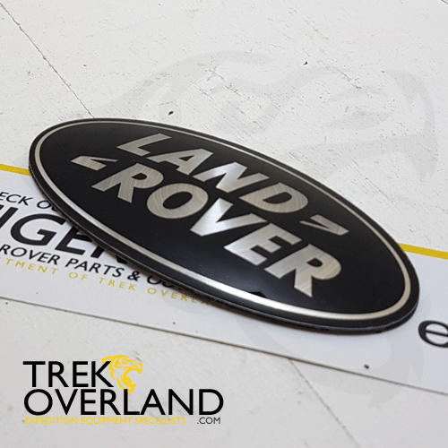 Genuine Land Rover Grill Badge Black & Silver DAG500160 - Picture 1 of 3