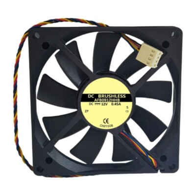 90mm Computer Case Fan with PWM, 12V Highly Speed Cooling Fan for Computer Case