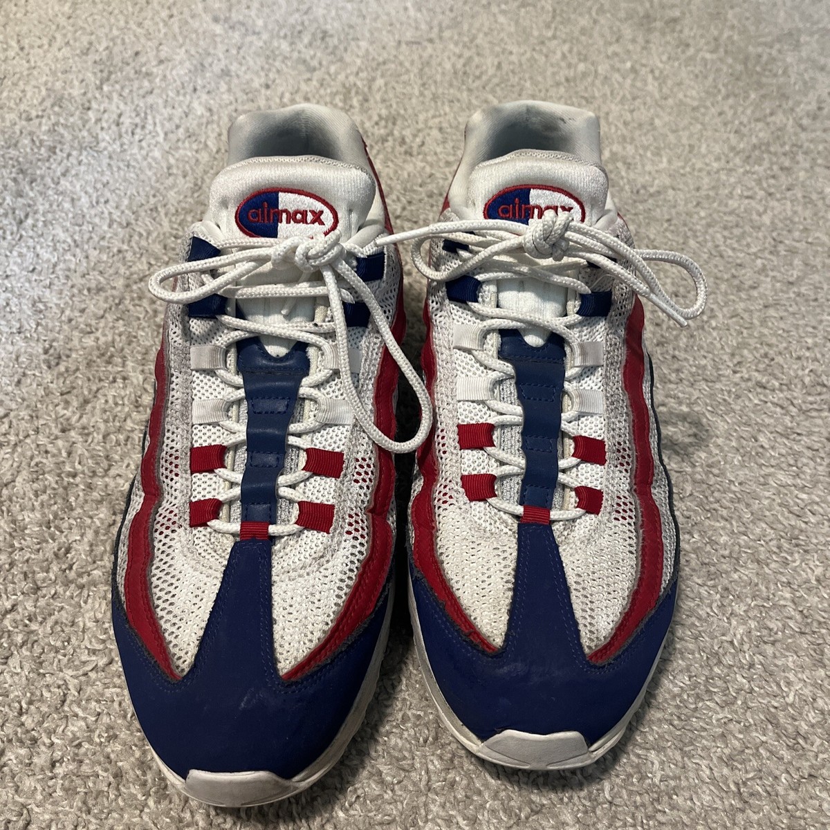 Nike Air Max 95 USA - CJ9926-100‎ shoes mens size 11.5 red white blue Nike Air Max 95 USA Red White Blue CJ9926–100 Men main image 2