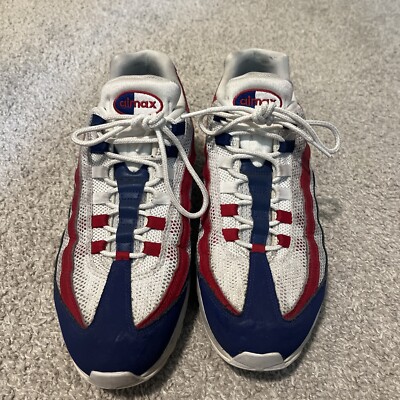 Nike Air Max 95 USA Shoes Red White Blue CJ9926-100 | Men display picture 3