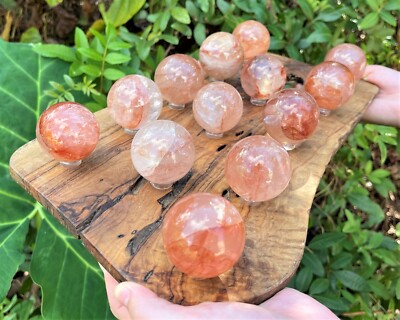 Large Crystal Spheres, 1.5 - 2'' Polished Gemstone Spheres (Natural Crystal Ball)