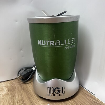 NutriBullet 600 Series Smoothie Blender Green 600W Magic Bullet