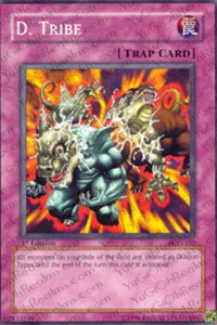 D. Tribe - PGD-102 - Common - 1st Edition x3 - Moderately Played