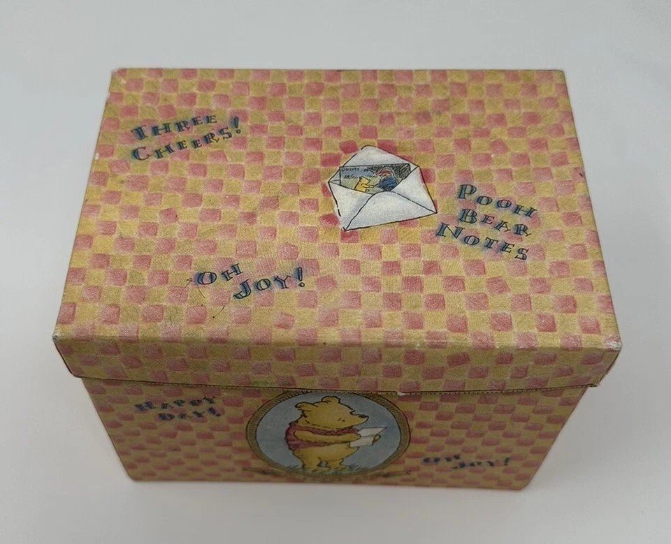 Tarjetas de felicitación de agradecimiento de colección de Winnie The Pooh (19) con caja y sobre Disney Foto 2 de 4