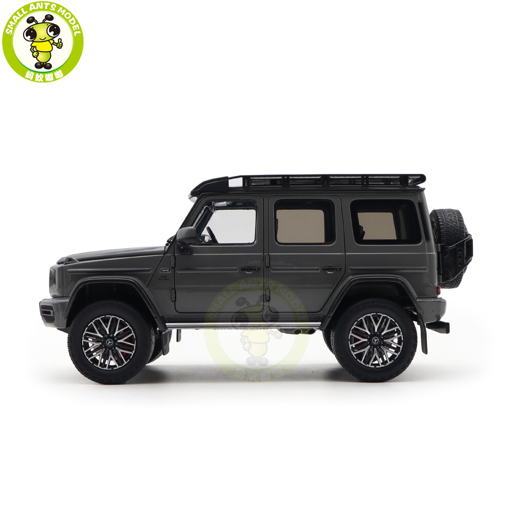 自動車 Mercedes-Benz G-Class 1/18 1/18 Mercedes AMG G63 4×4² W464 Benz G Class Gray Diecast
