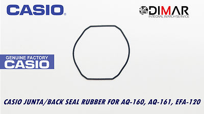 Casio Junta/ Back Seal Rubber, For Models AQ-160, AQ-161, EFA-120