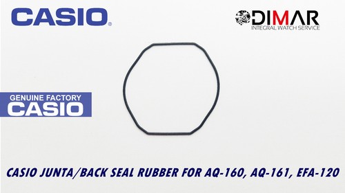 CASIO JUNTA/ BACK SEAL RUBBER, PARA MODELOS. AQ-160, AQ-161, EFA-120 - Imagen 1 de 1