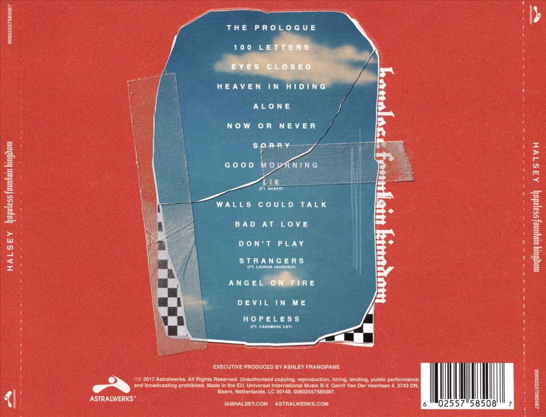 HALSEY HOPELESS FOUNTAIN KINGDOM [DELUXE EDITION] NEW CD