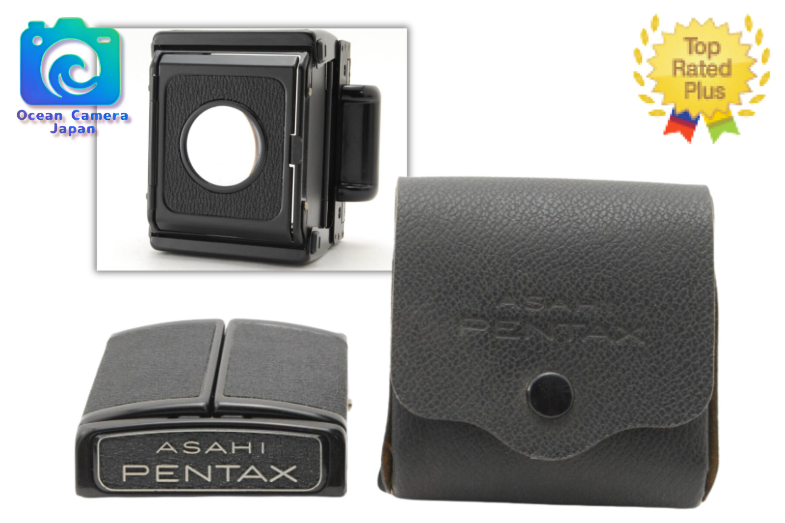 Medium Format Pentax Asahi 6x7 N MINT Case Asahi Pentax 6×7 67