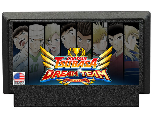 Retro Game Captain Tsubasa Dream Team CTDT Global starter US Flag #12KDB