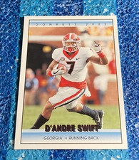 2022 Panini Chronicles Donruss Draft Picks D'Andre Swift Base #7 Pink Parallel