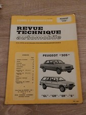 Revue technique Peugeot 305