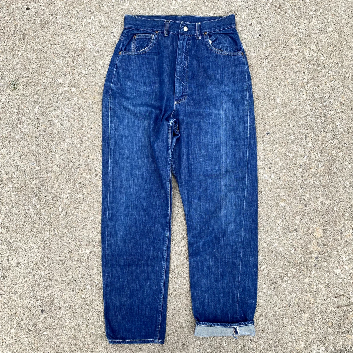Vintage 1950s/1960s JCP Penneys Foremost Half Selvedge Denim Jeans