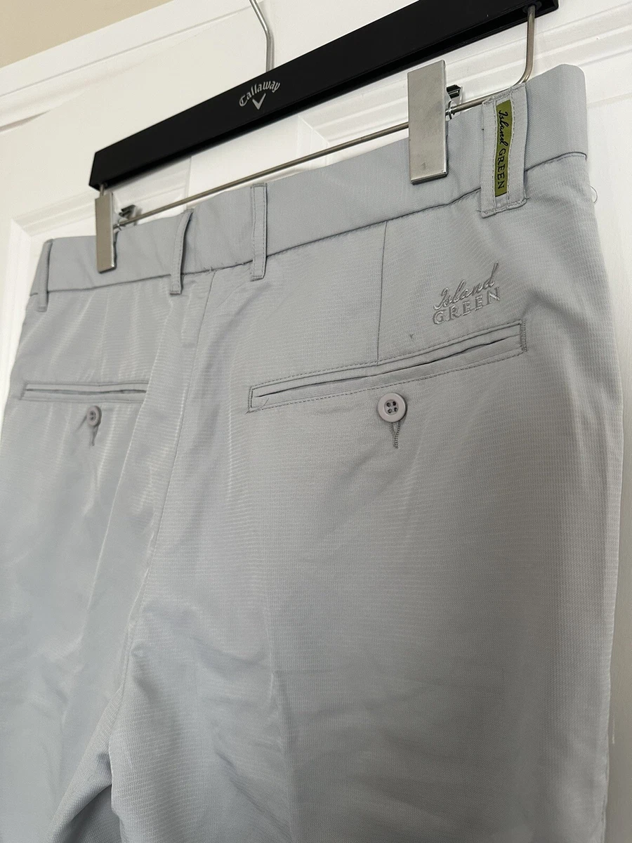 Island Green Mens Golf Trousers 32 Waist Short Leg