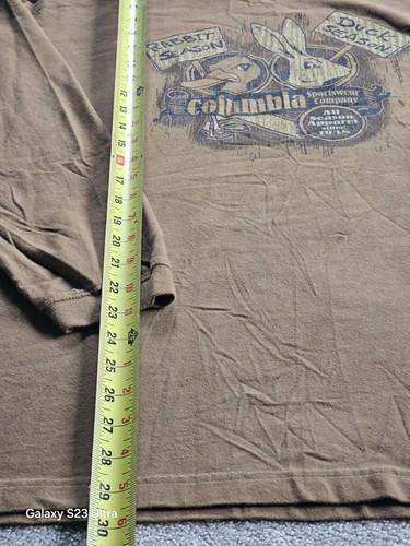 Vintage Columbia Rabbit/duck Season Hunting Long Sleeve T Shirt Mens 2XL - Picture 4 of 8