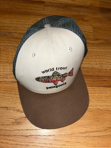 patagonia camo trout hat