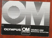 OLYMPUS BOUNCE GRIP INSTRUCTION BOOK/150677