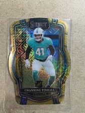 Select 2022 Channing Tindall Rookie Club Level #239 Gold Die-Cut Prizm /10 SSP
