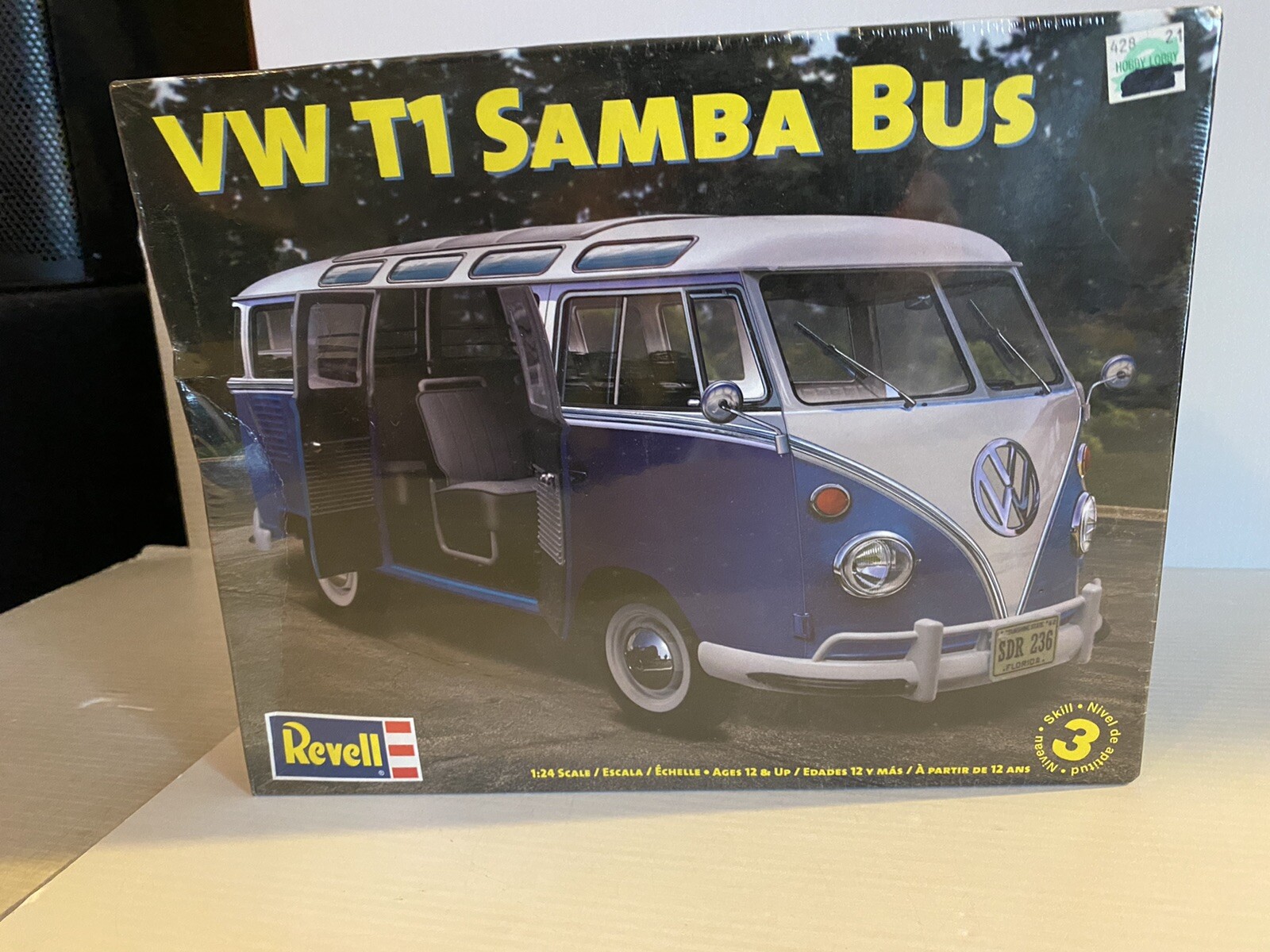 revell vw t1 samba bus model kit