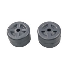 Replacement Black Plastic Wheels for Patio Heaters - Set of 2!