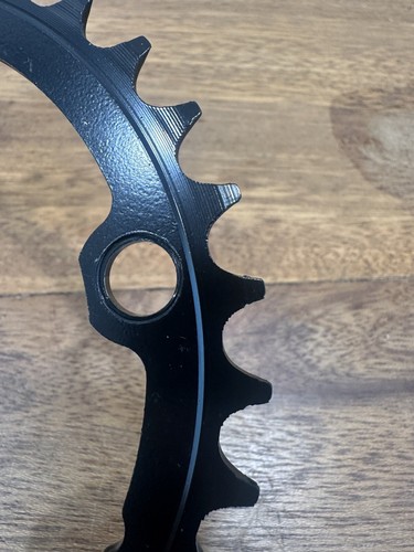 34T x 110BCD MTB/Road Chainring- NEW/NOS Black - Picture 5 of 5