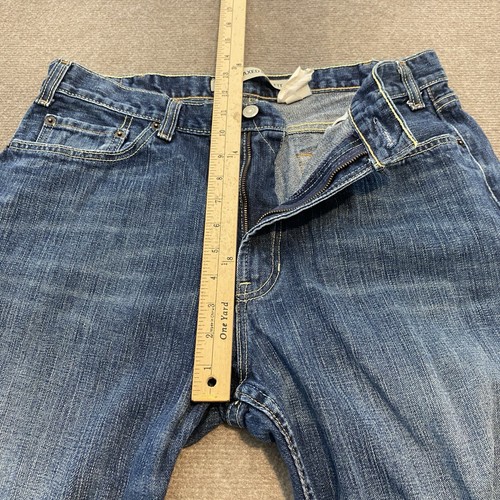 VTG Gap Y2K Jeans Loose Boot Fit Mens 36 Fits 35x28 Distressed Denim Baggy - Picture 9 of 13