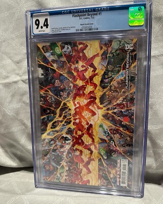 DC FLASHPOINT BEYOND #1 (2022) 1:50 NAUCK Variant Cover CGC 9.4