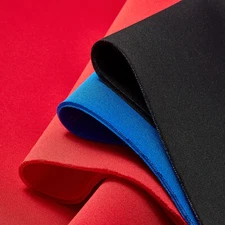 3mm Thick Neoprene Scuba Knit Fabric Polyester Spandex Sold BTY 58" Many Colors