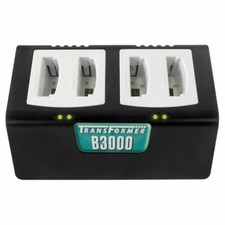 Transformer 4-Bay Battery Charger for Vocera B3000 batteries. Power Supply