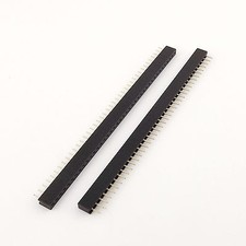 10x 2mm 2.0mm 1x40 Pin Pitch Female Single Row Straight Pin Header Strip 40 Pins