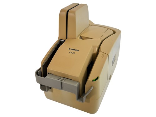 Canon ImageFormula CR-55 Check Sheet-Through Scanner Yellowed w/Bundle TESTED - Picture 2 of 12
