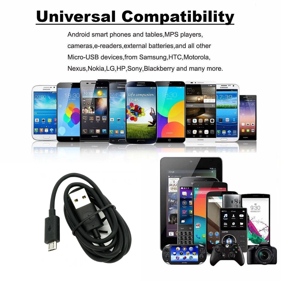 Original Micro USB Data Sync Charger Adapter Cable CA-190CD For Nokia 130 (2017) - Image 3 of 4