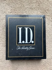 I.D. The Identity Game (1988, Milton Bradley) vintage NEW