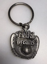 1991 Universal Studios Field Of Dreams Baseball Advertising Keychain Key Chain