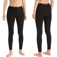 Icebreake Women's Merino 175 Everyday Thermal Leggings Sz XS