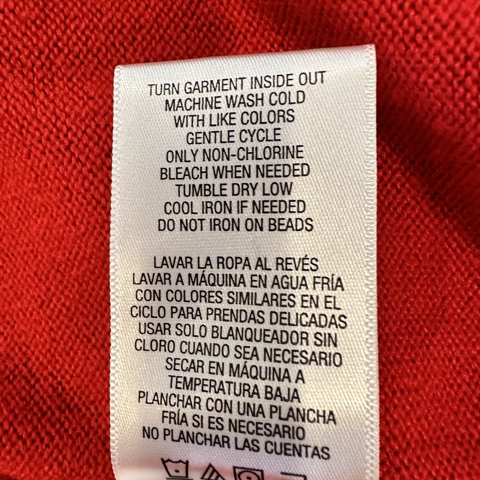 Basic Edition Acrylic Red Sweater Pullover. 100% … - image 16