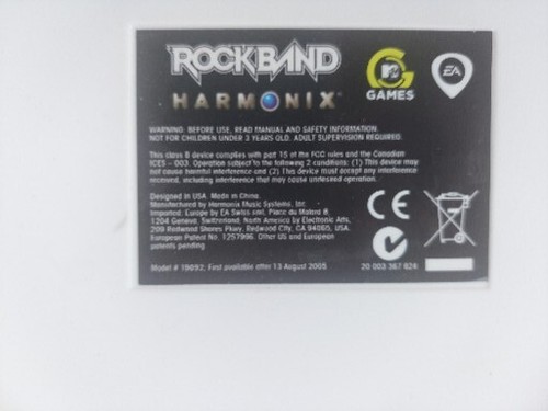 Nintendo Wii Rockband Harmonix Wired Drums. Modle 19092. Drums Only. - Picture 4 of 5