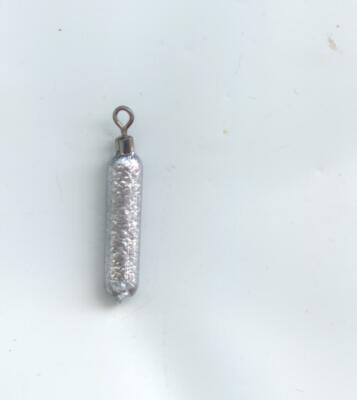 25 of 1/4 oz lead finesse drop shot weights with a ring - by S & J's Tackle Box