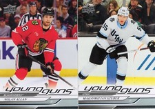 24/25 UD 2 Maksymilian Szuber Young Guns Rc Rookie #456 ( 1 card only )