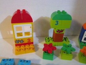 LEGO DUPLO: LEGO DUPLO All-in-One-Box-of-Fun (10572) 100% COMPLETE 65 pcs