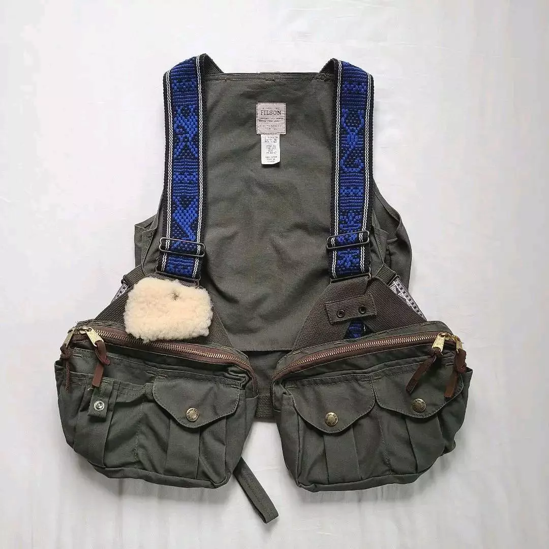 FS - Filson Foul Weather fly fishing vest $170 or trade