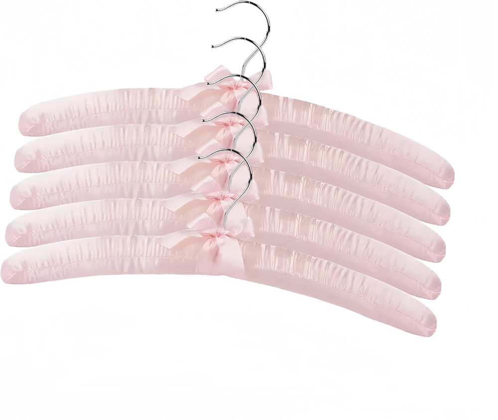 Padded Hangers for Women Clothing Satin Hangers Non Slip Hangers Padded Hangers