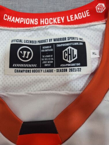 Maglia Fischtown Pinguini Bremerhaven Hockey League CHL hockey su ghiaccio DRAGERMAN XL - Foto 15 di 17