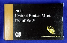 2011 Clad Proof Set. Contains 3 sets. Proof set, .25 set & $1 Clad 14 coin