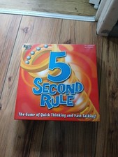 5 Second Rule Full Size Family Board Game Complete & Lovely Condition Christmas