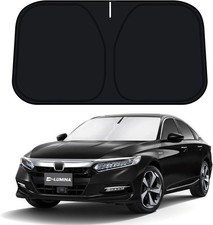 Windshield Sun Shade for Silver  Black-Fit 2018-2022 Honda Accord